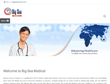 Tablet Screenshot of bigseamedical.com
